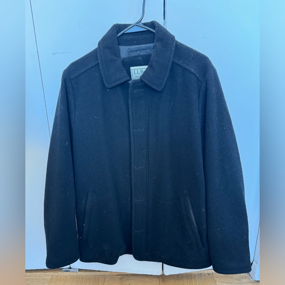 Lightly used LL Bean Pea Coat - Size Small.